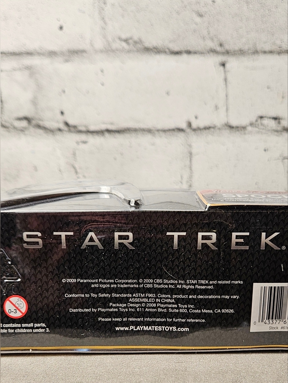 Star Trek 2009 Spock Figure Warp Collection NIB Playmates Toys - Picture 10 of 10